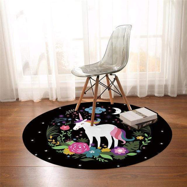 Night Unicorn Rug